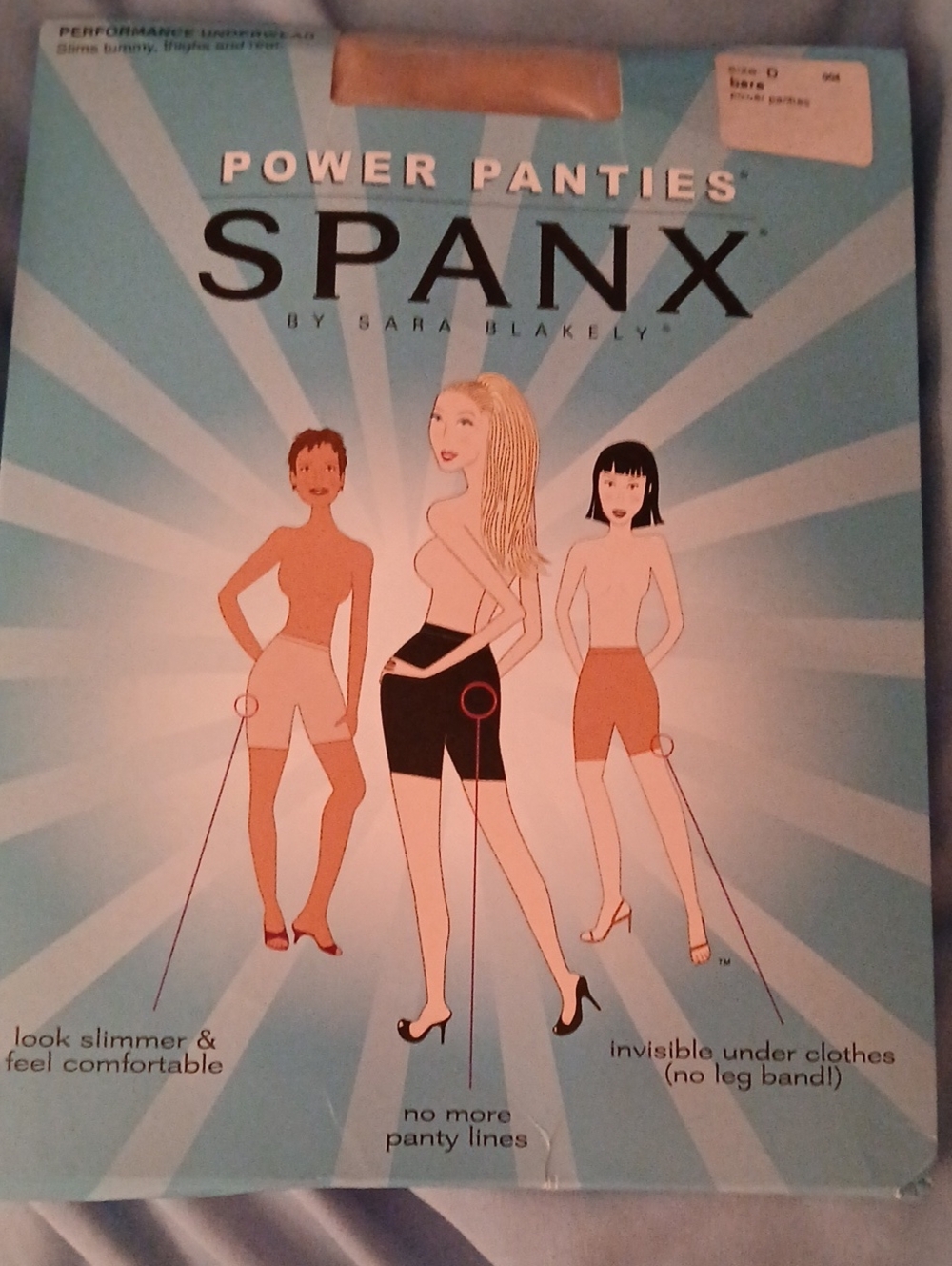 SPANX Power Panties High-Waist Shaping Shorts - Cream